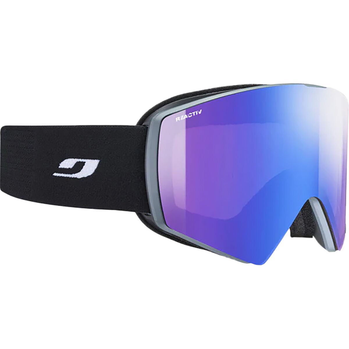 Image of Julbo Razor Edge Goggles Black REACTIV 1-3 High Contrast, One Size