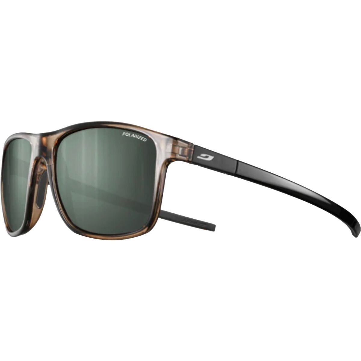 Image of Julbo The Streets Sunglasses Translucent Brown/Black, One Size