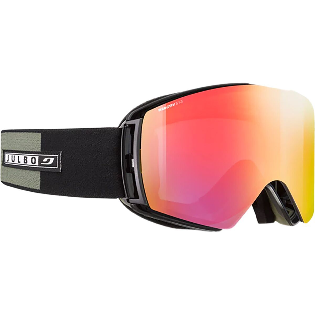 Image of Julbo Launcher REACTIV Photochromic Goggles Black, One Size