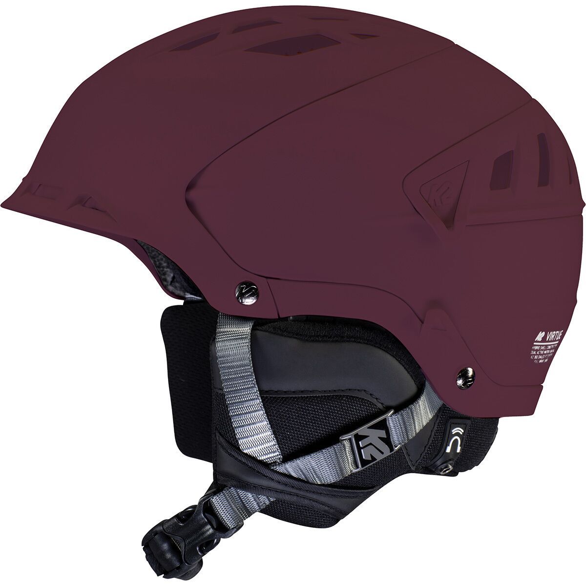 K2 Virtue Helmet - Women's Merlot, S