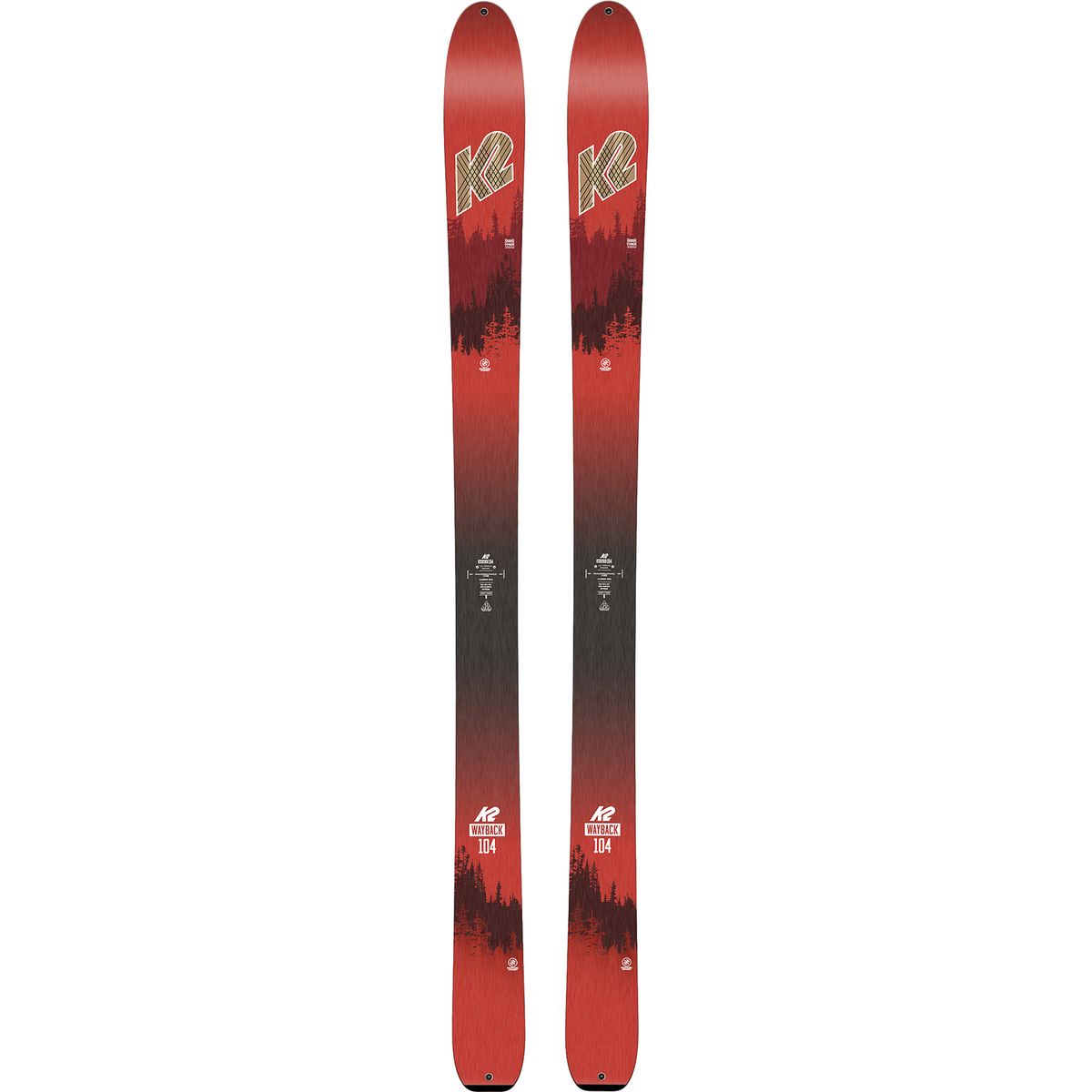 K2 Wayback 104 SKi - Ski