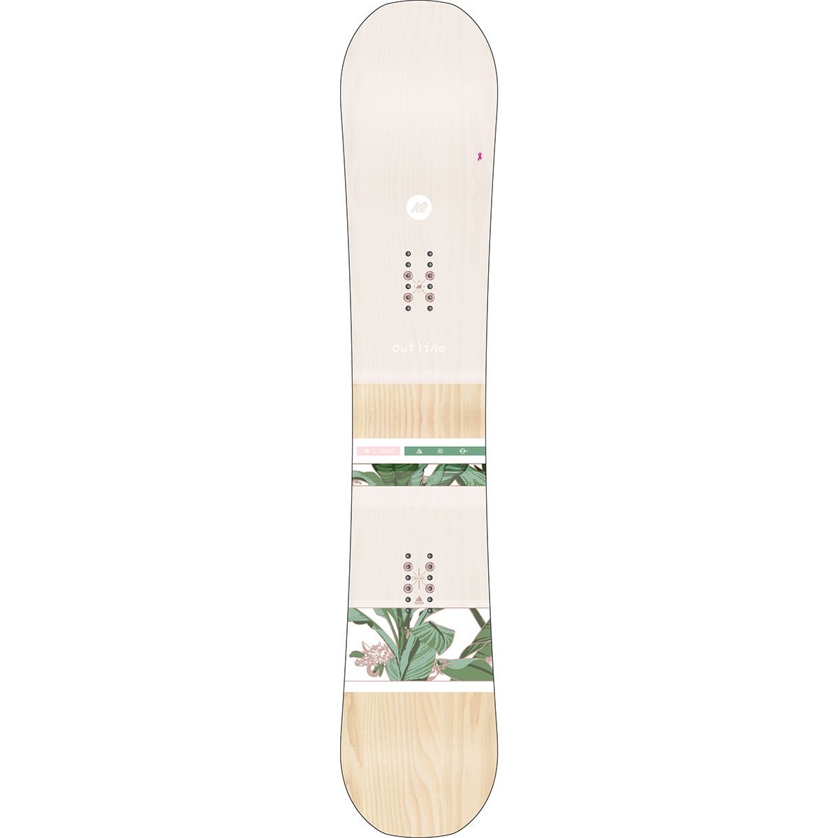 K2 Snowboards Outline Snowboard - Women's - Snowboard