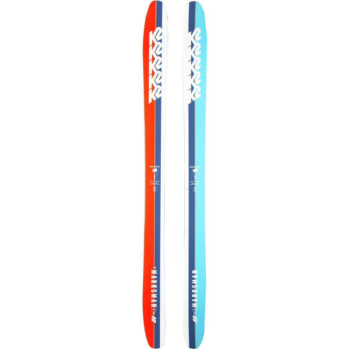 K2 Marksman 170cm 左右非対称スキー アタックデモビンディング K2 Marksman Ski - Ski