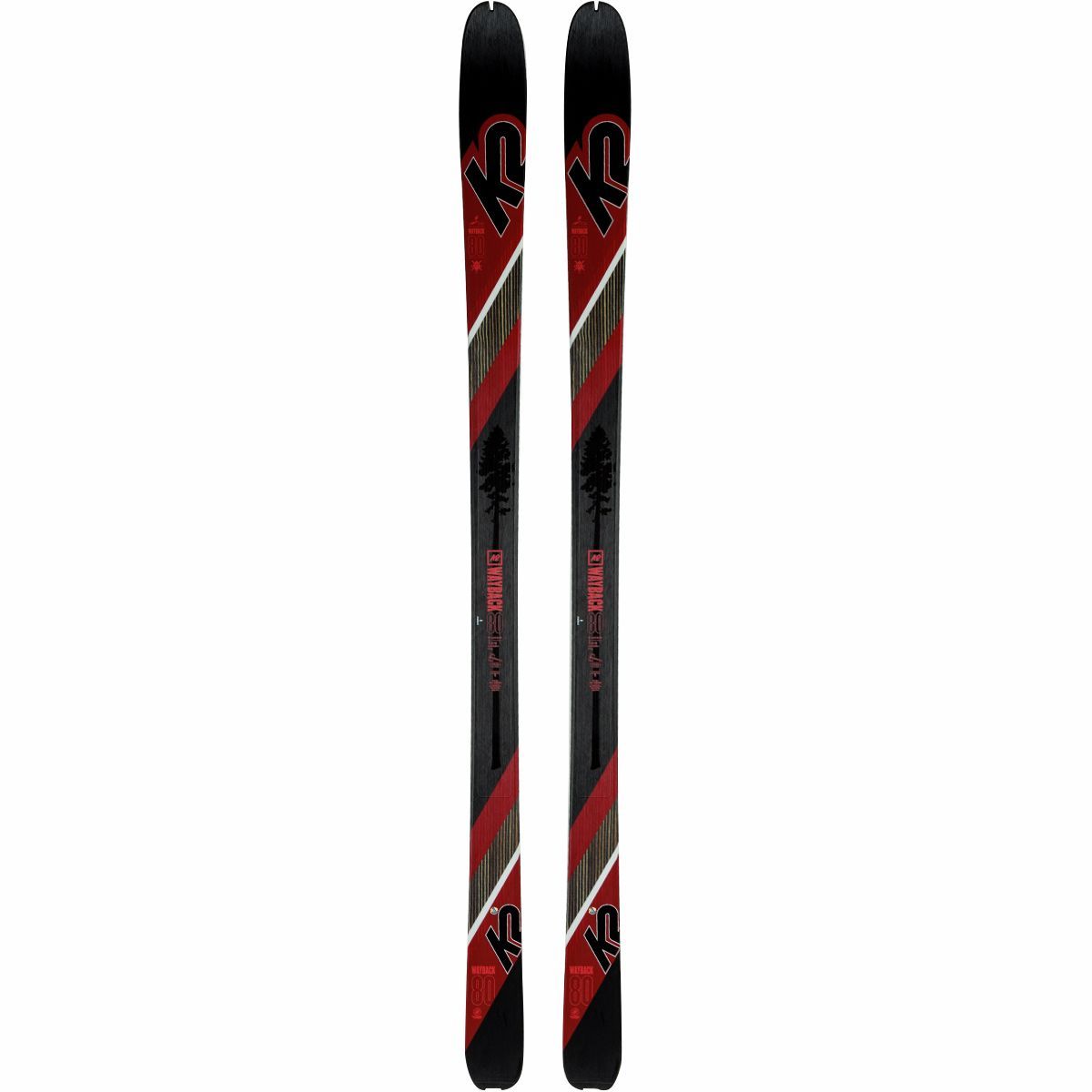 K2 WAYBACK 80 163cm　シール、クランポン付き K2 WAYBACK 80 163cmシール、クランポン付き