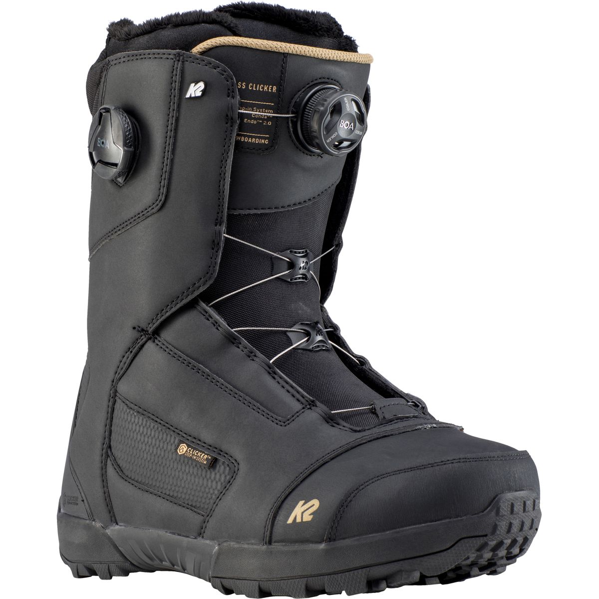 K2 Compass Clicker Boa Snowboard Boot - Snowboard