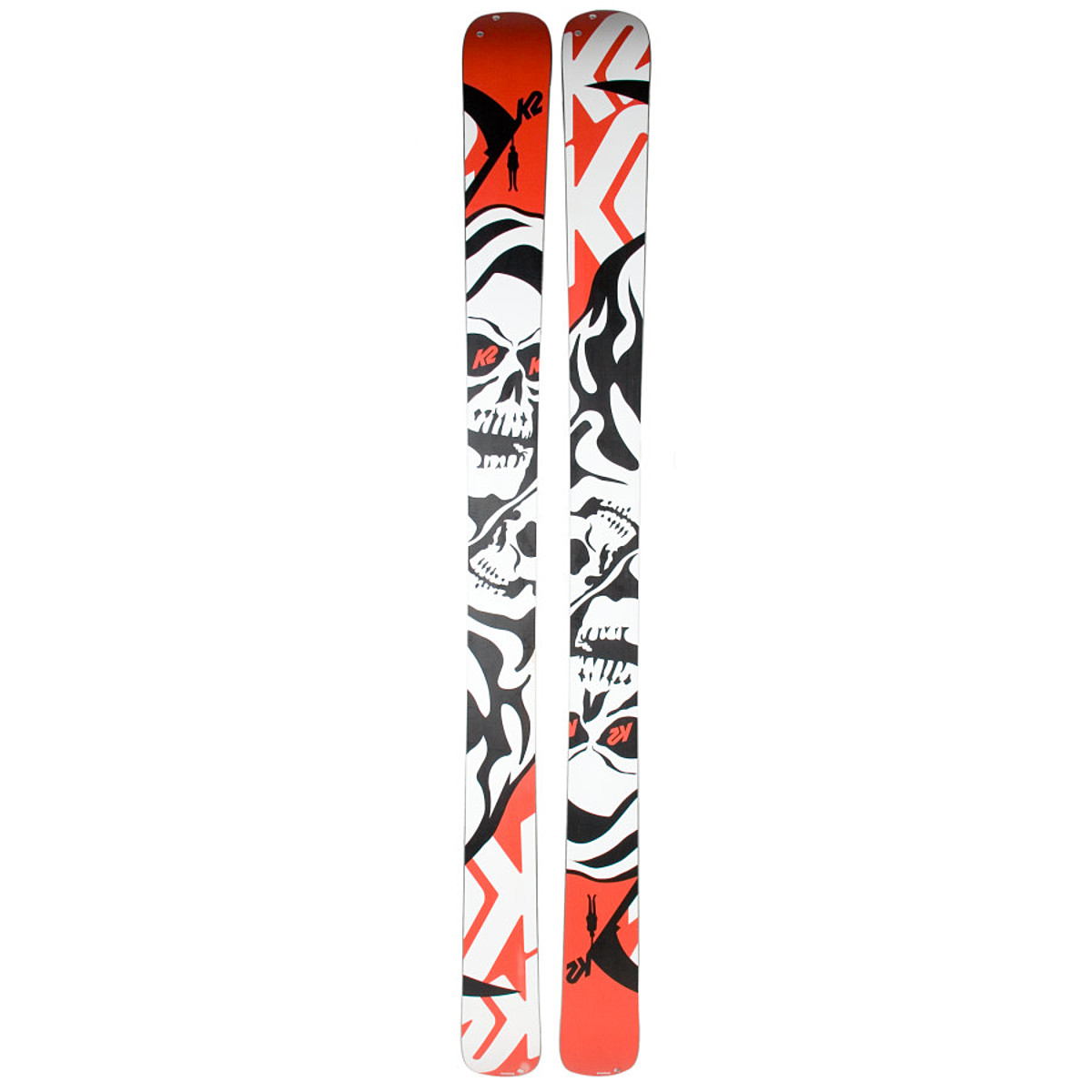 K2ヘルベント K2 Hell Bent Skis with Marker SchizoFrantic Bindings 2011