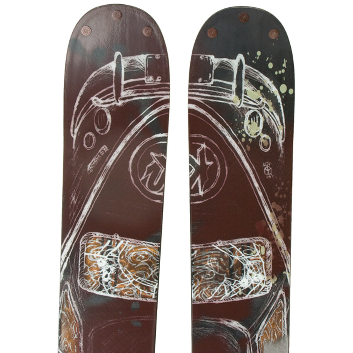 K2 Hippy Stinx テレマーク　168cm K2 Hippy Stinx Telemark Ski - Ski