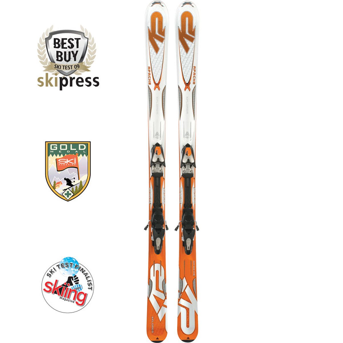 K2 Apache Xplorer Ski w/ Marker MX 14.0 Binding - Ski