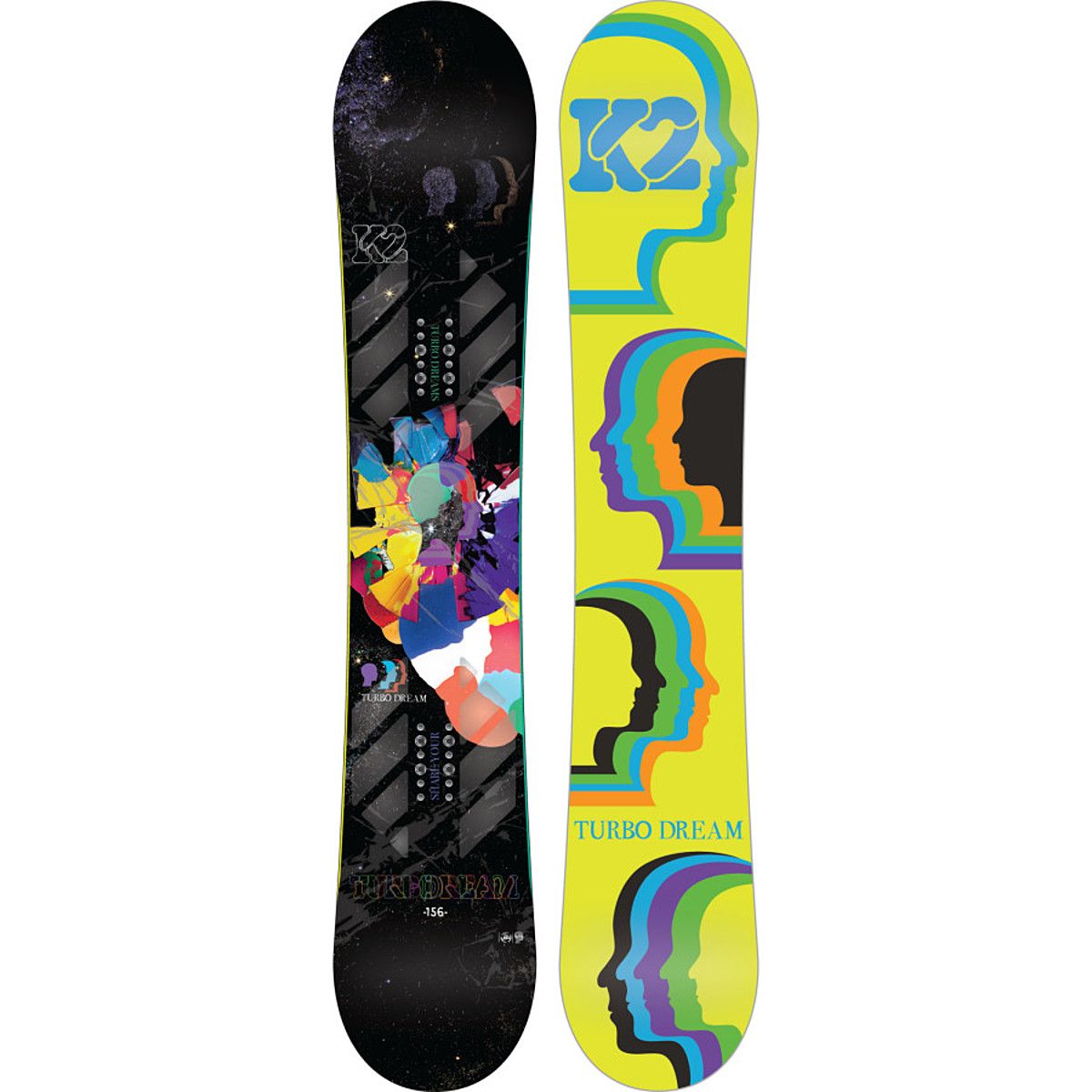 オレンジSpoon Snowboard Technological ESP 107 cm Sno Spyder Snowboard - Foot Pads with Molded