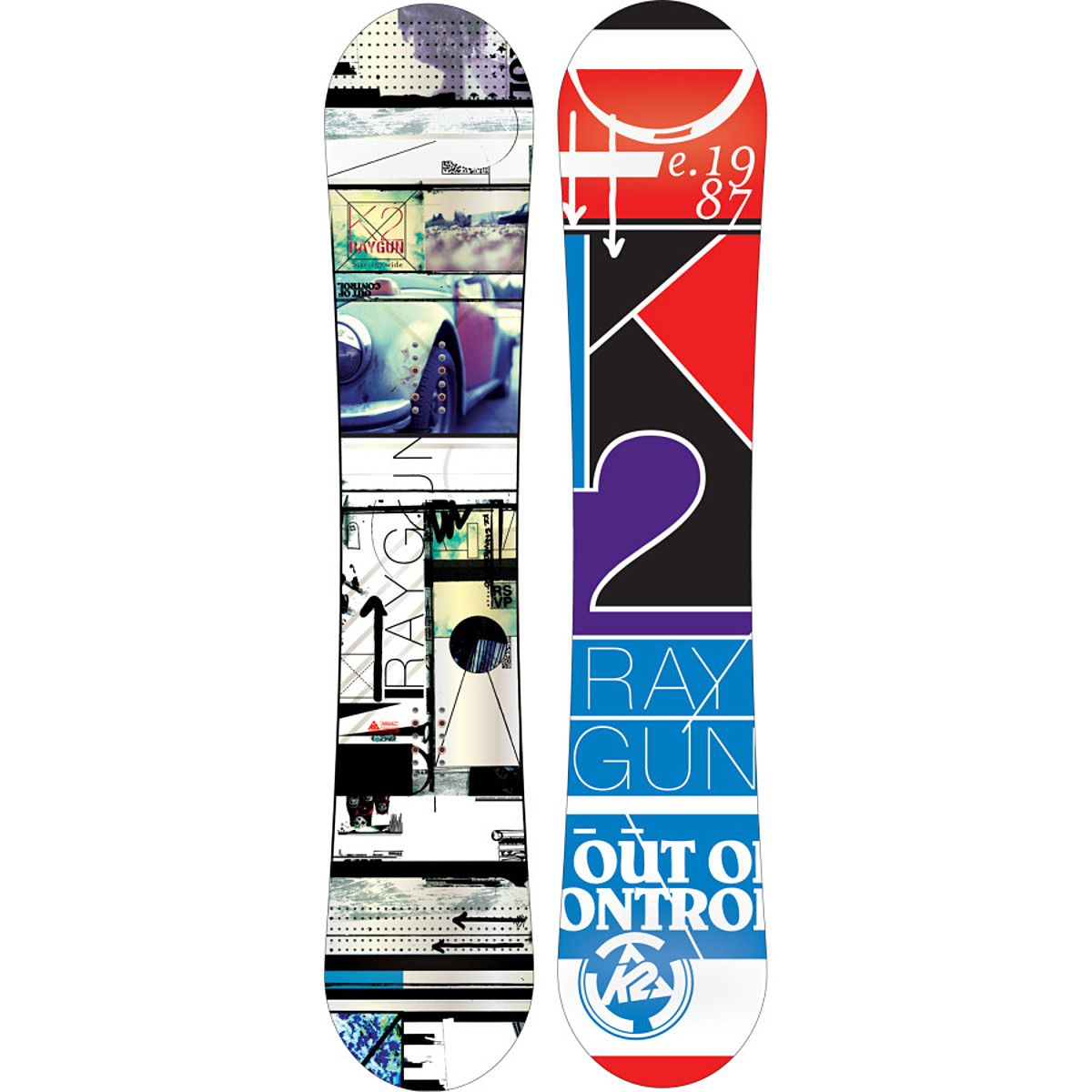 K2 Snowboards Raygun Snowboard - Wide - Snowboard