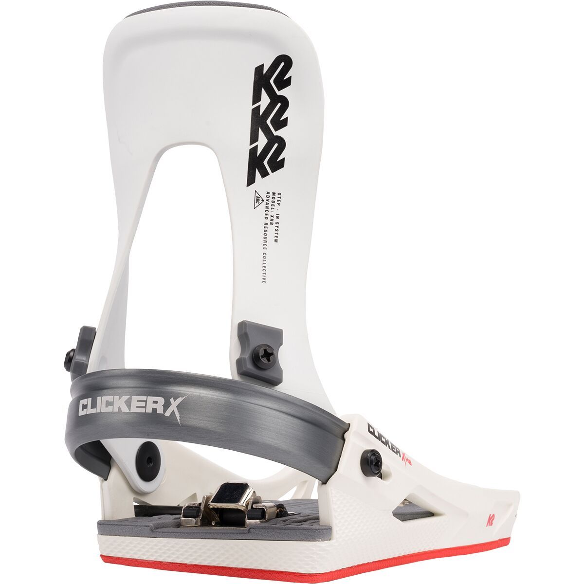K2 Clicker X HB Snowboard Binding - 2022 - Women's White, S