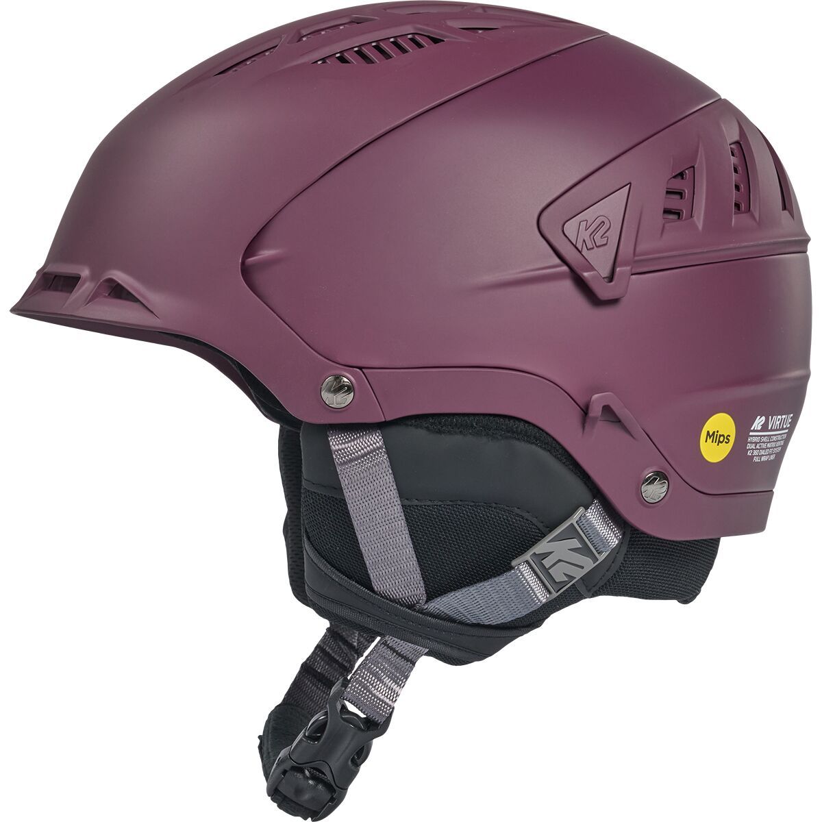 K2 Virtue MIPS Helmet Merlot, M