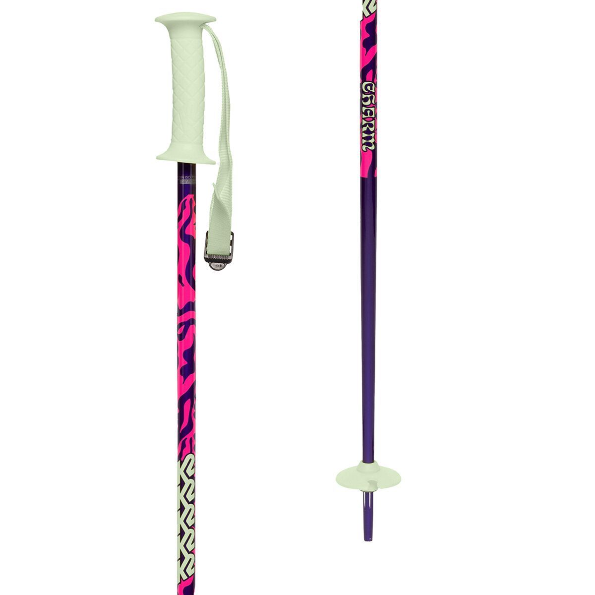 Image of K2 Charm Ski Poles - Kids' Purple, 42in