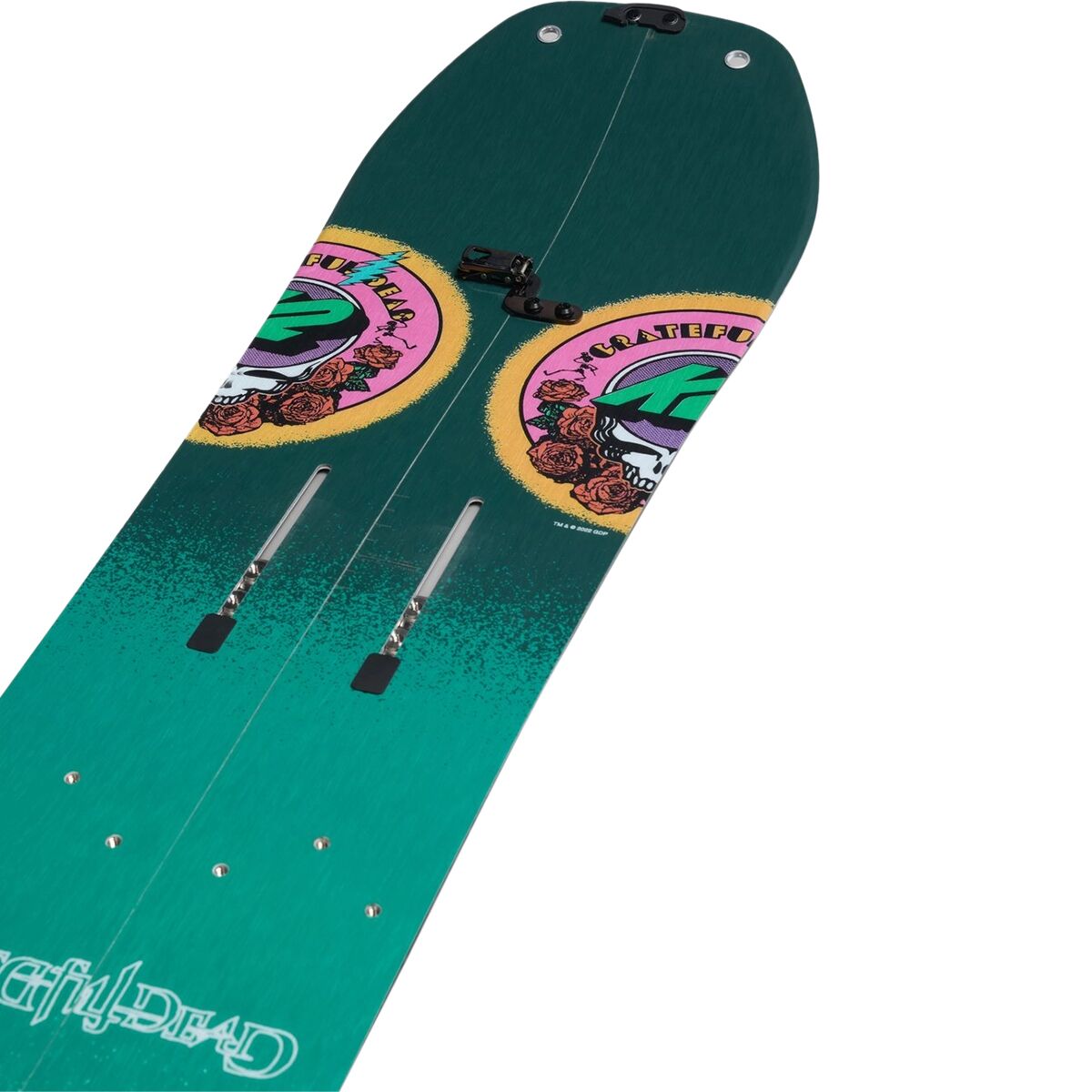 K2 Freeloader Grateful Dead Syf Split Snowboard Package - 2023