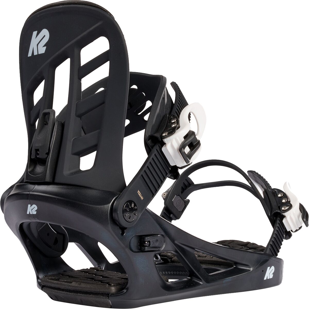 K2 K2 You+h Snowboard Binding - 2026 - Kids' Black, M