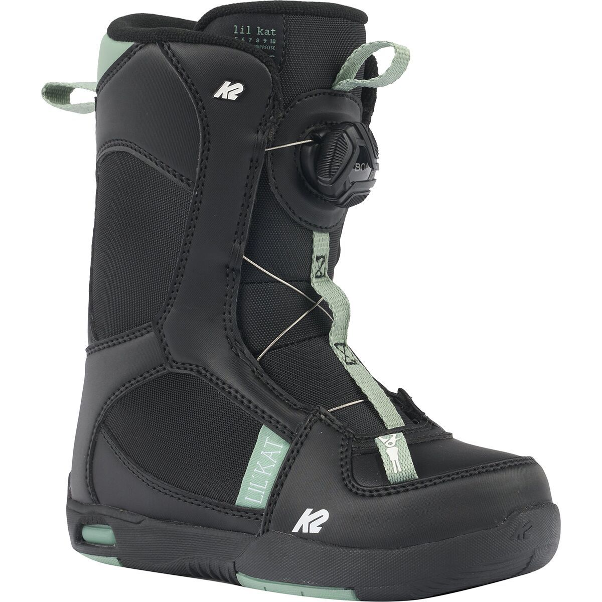 Image of K2 Lil Kat Snowboard Boot - 2025 - Kids' Black, 2.0