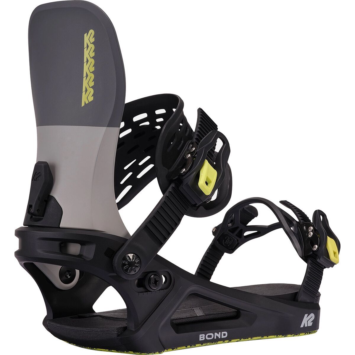 K2 Bond Snowboard Binding - 2025 Grey, M