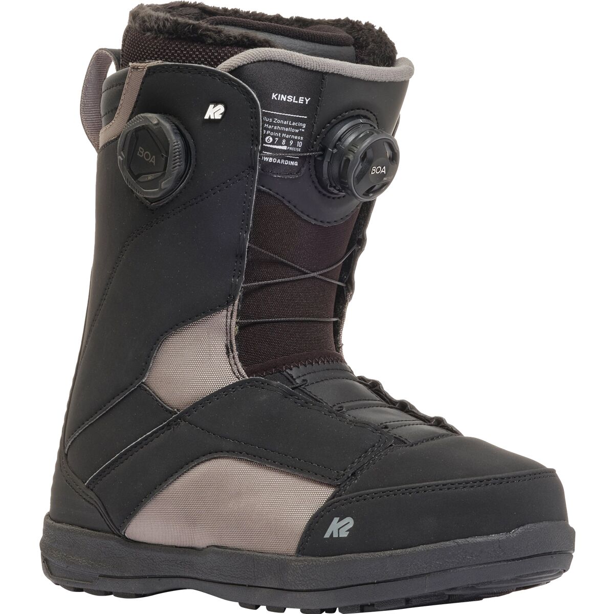 K2 K2 Kinsley BOA Snowboard Boot - 2025 - Women's Black, 8.5