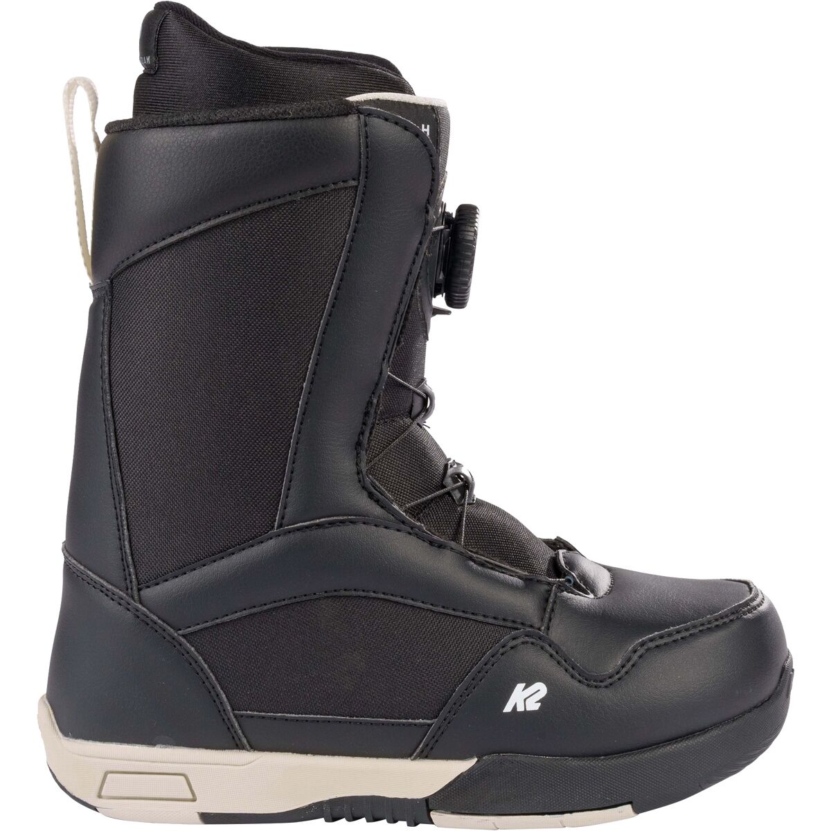 K2 K2 You+h Snowboard Boot - 2025 - Kids' Black, 4.0