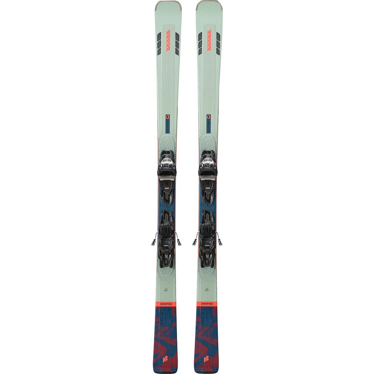 K2 スキー板 DISRUPTION 78C グリーン/ブラックビンディング付 Amazon | K2 Disruption 78 C メンズ スキーW / M3 11