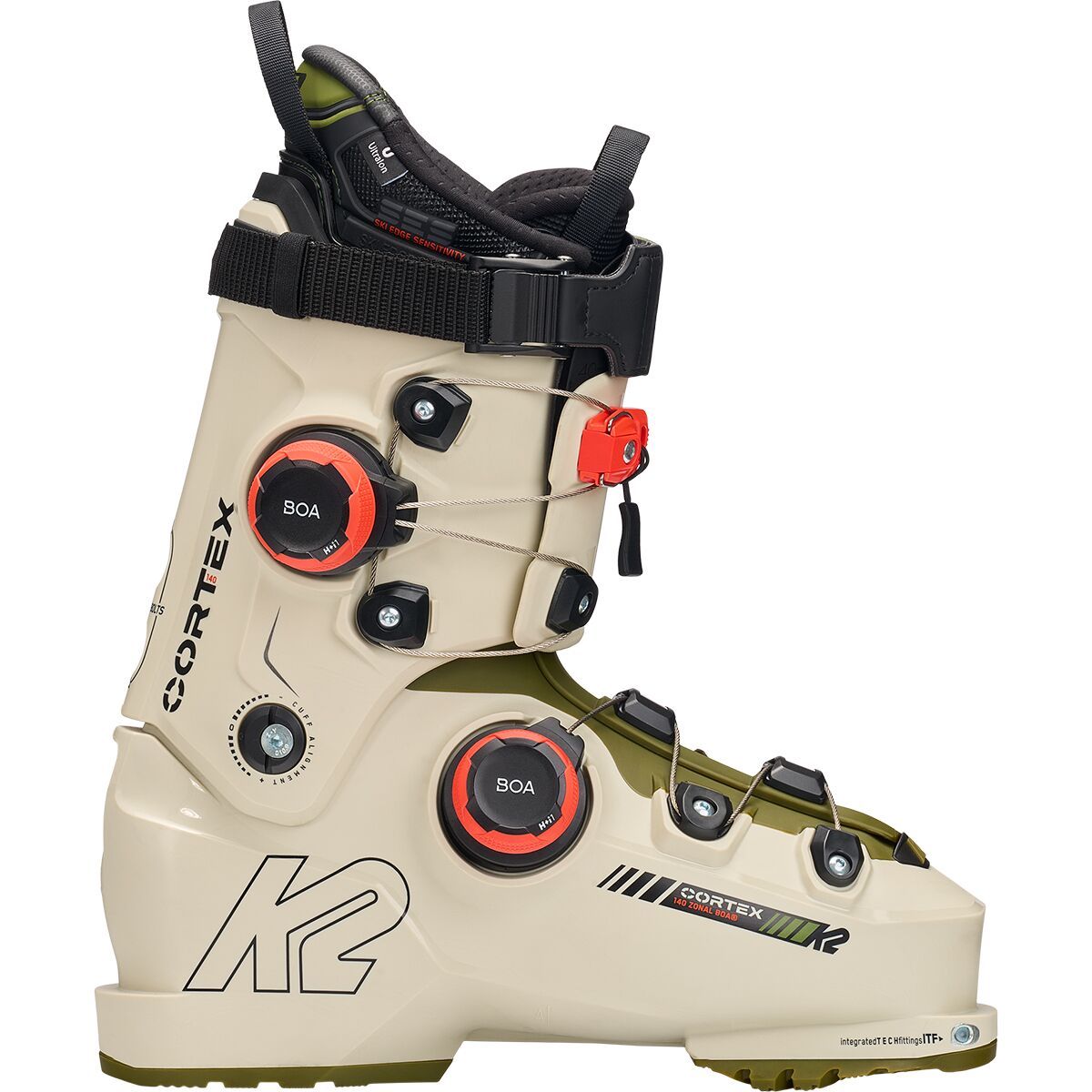 K2 Cortex 140 Zonal BOA Ski Boot - 2026 One Color, 26.5