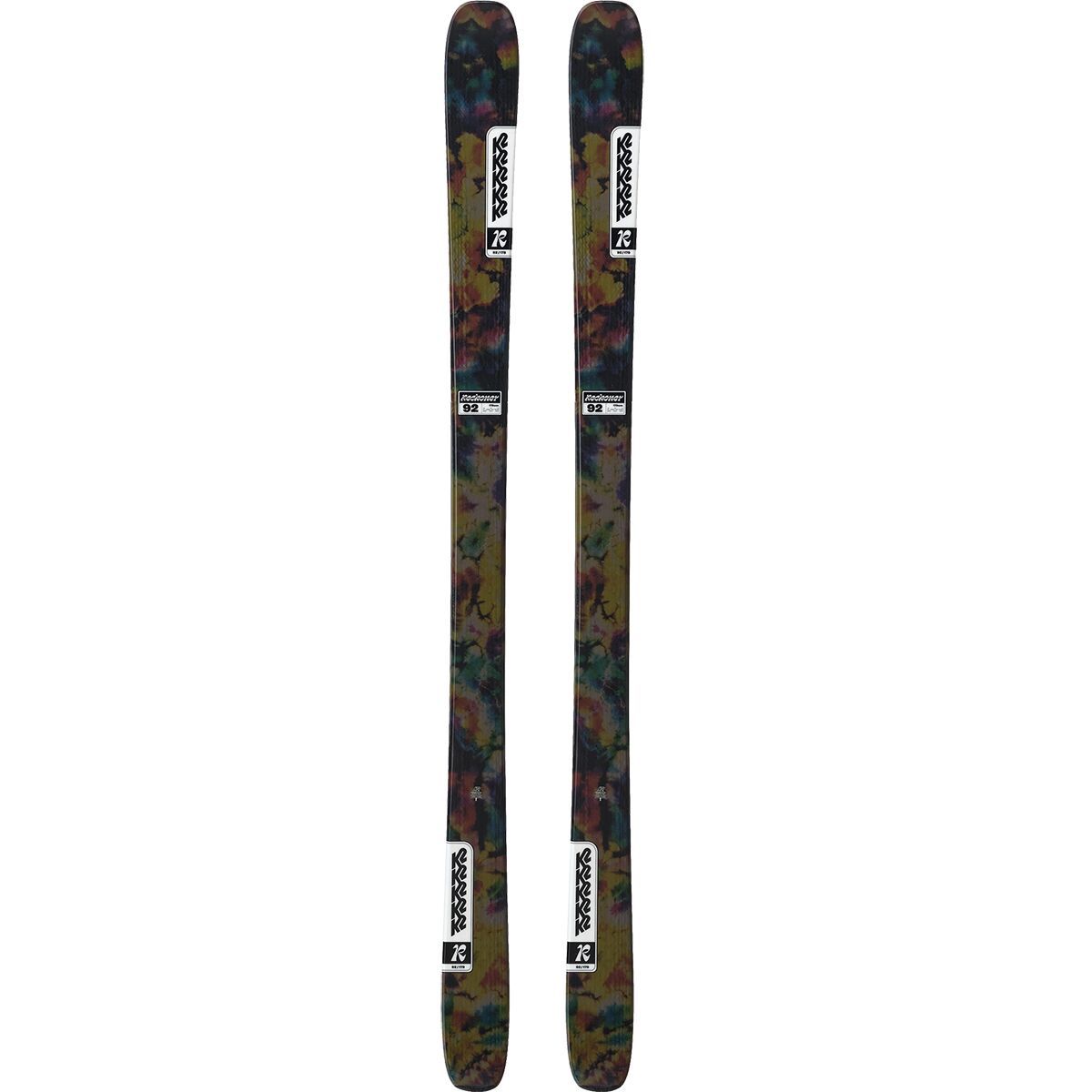K2 Reckoner 92 Ski + QUIKCLIK Marker Free Bindings One Color, 169cm