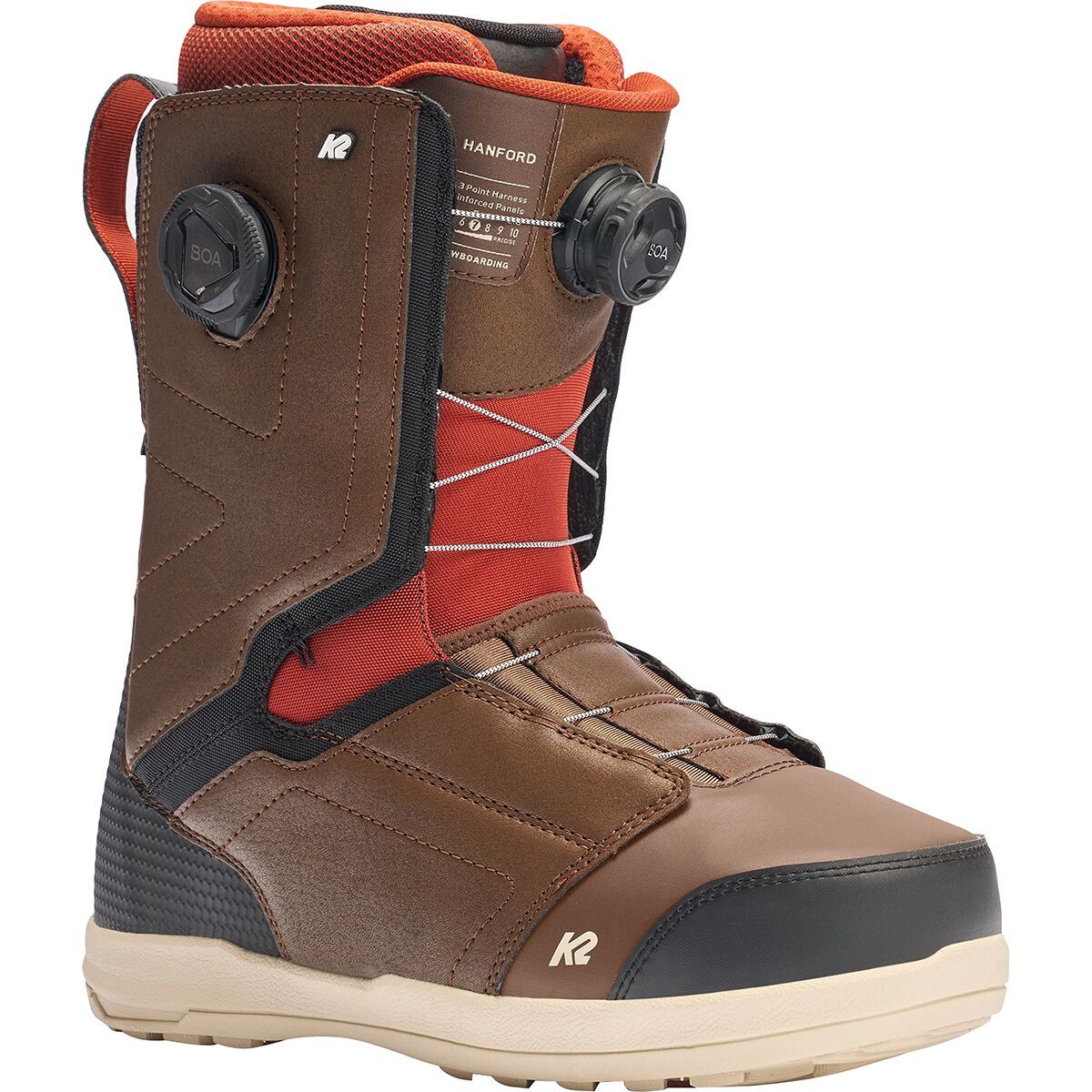Image of K2 Hanford Snowboard Boot - 2026 - Men's Brown, 9.5