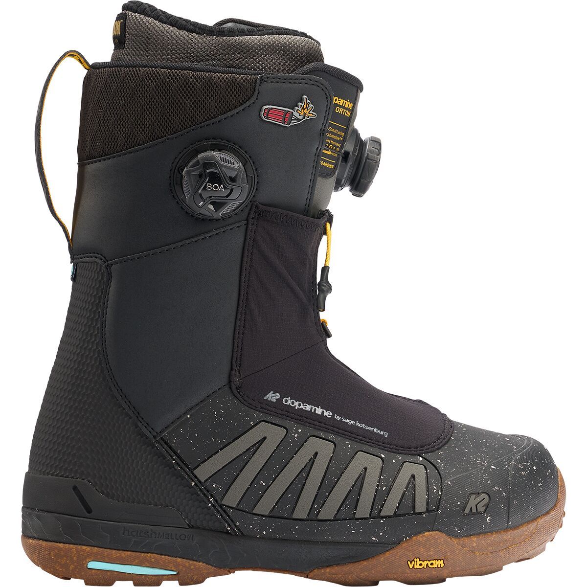 K2 Orton Snowboard Boot - 2026 Black, 11.0