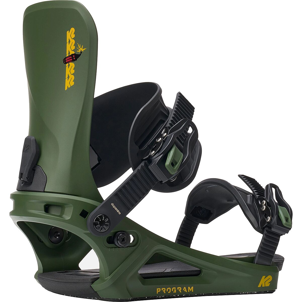K2 K2 Program Snowboard Binding - 2026 Dopamine, M