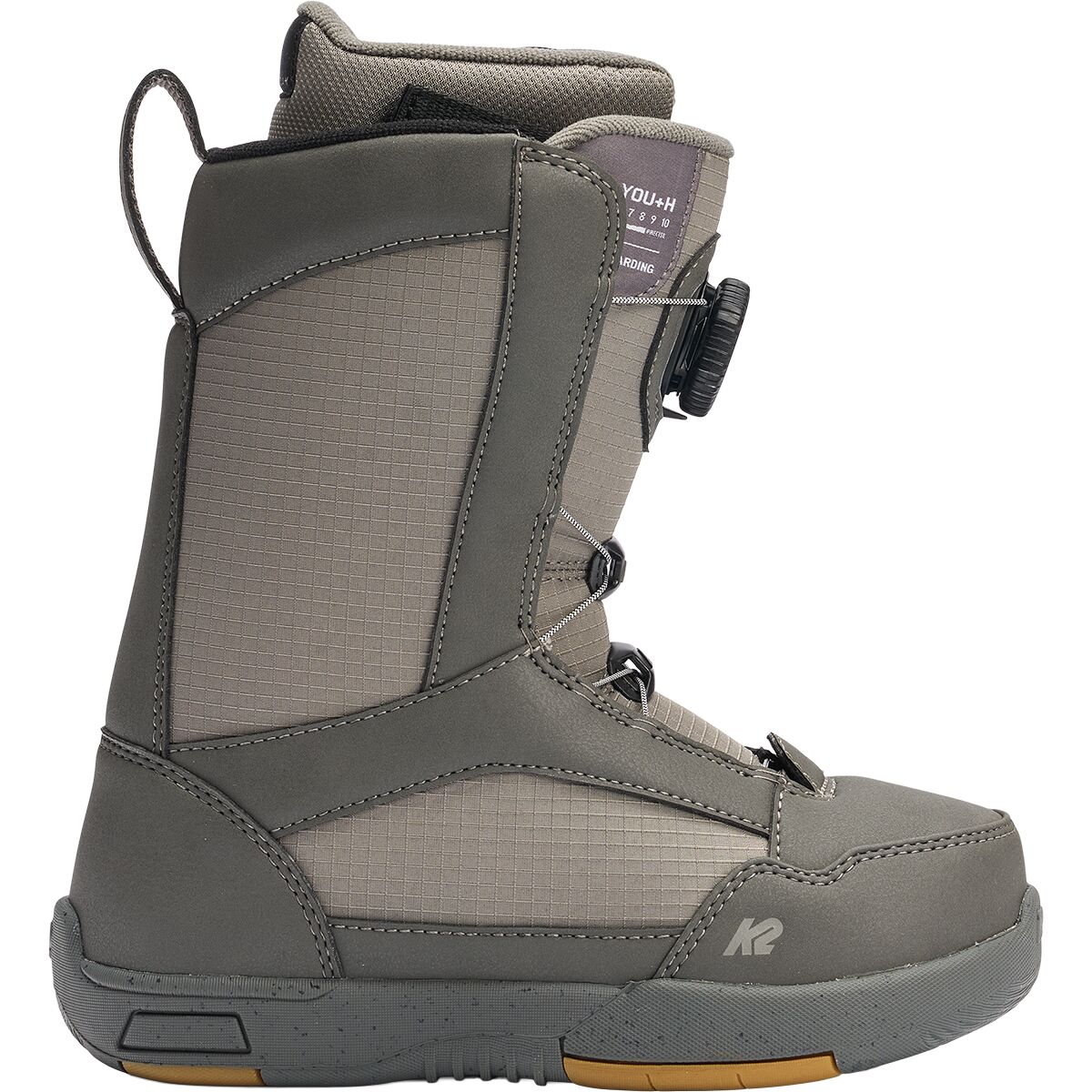 Image of K2 You+h Snowboard Boot - 2026 - Kids' Grey, 3.0