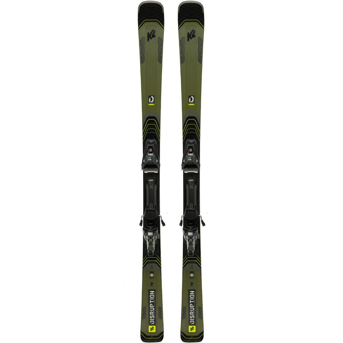 K2 Disruption 78Ti Ski w/ Mxcell 12 Tcx Quikclik Binding - Ski