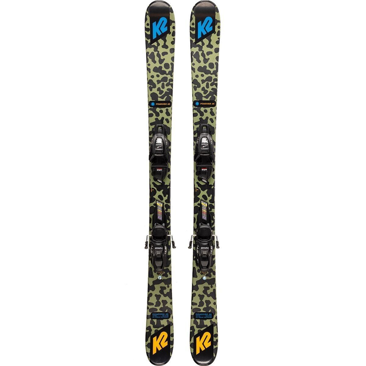 Image of K2 Poacher Jr Ski + FDT 4.5 Binding - Kids' One Color, 129cm