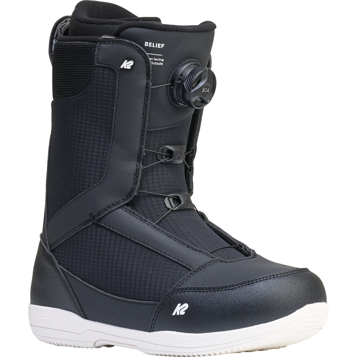 Image of K2 Belief Snowboard Boot - 2027 - Women's Black, 8.0