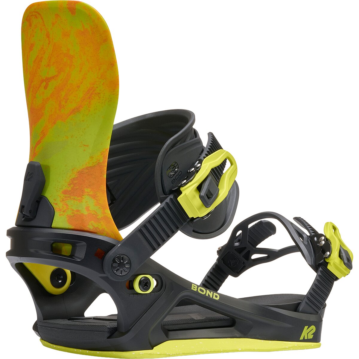 Image of K2 Bond Snowboard Binding - 2027 Neon, L