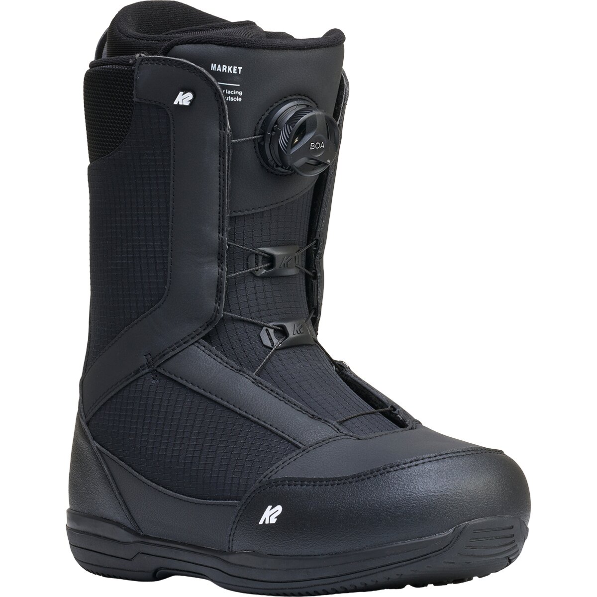 Image of K2 Market Snowboard Boot - 2027 Black, 10.5