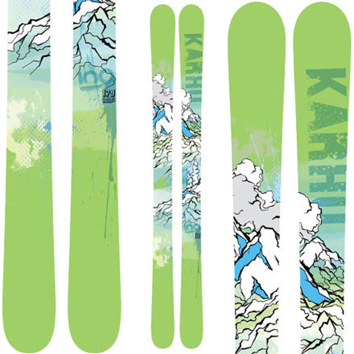 KARHU　TEAM100　カルフ　テレマーク　179cm Karhu Team 100 Telemark Skis - Ski