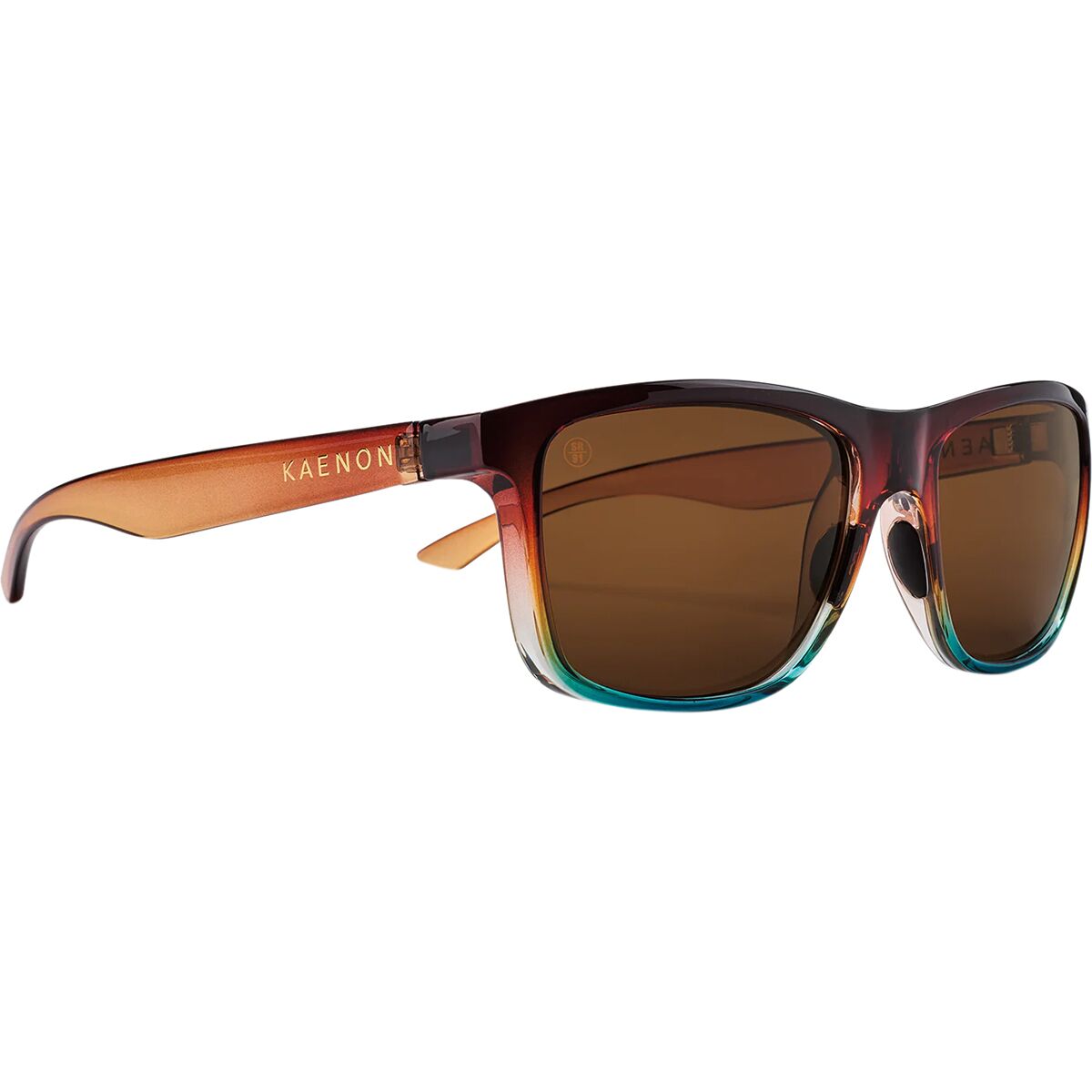 Kaenon Kaenon Rockaway Polarized Sunglasses Tobacco Denim/Brown 12, One Size