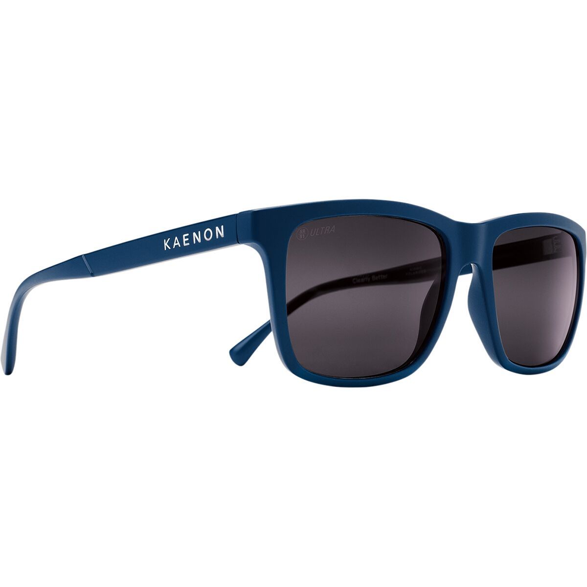 Image of Kaenon Venice Polarized Sunglasses Navy/Ultra Grey 12, One Size