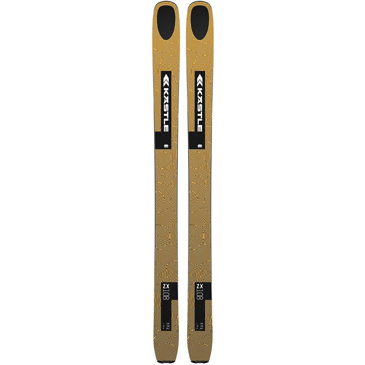 Image of Kastle ZX 108 Ski - 2026 Yellow, 169cm