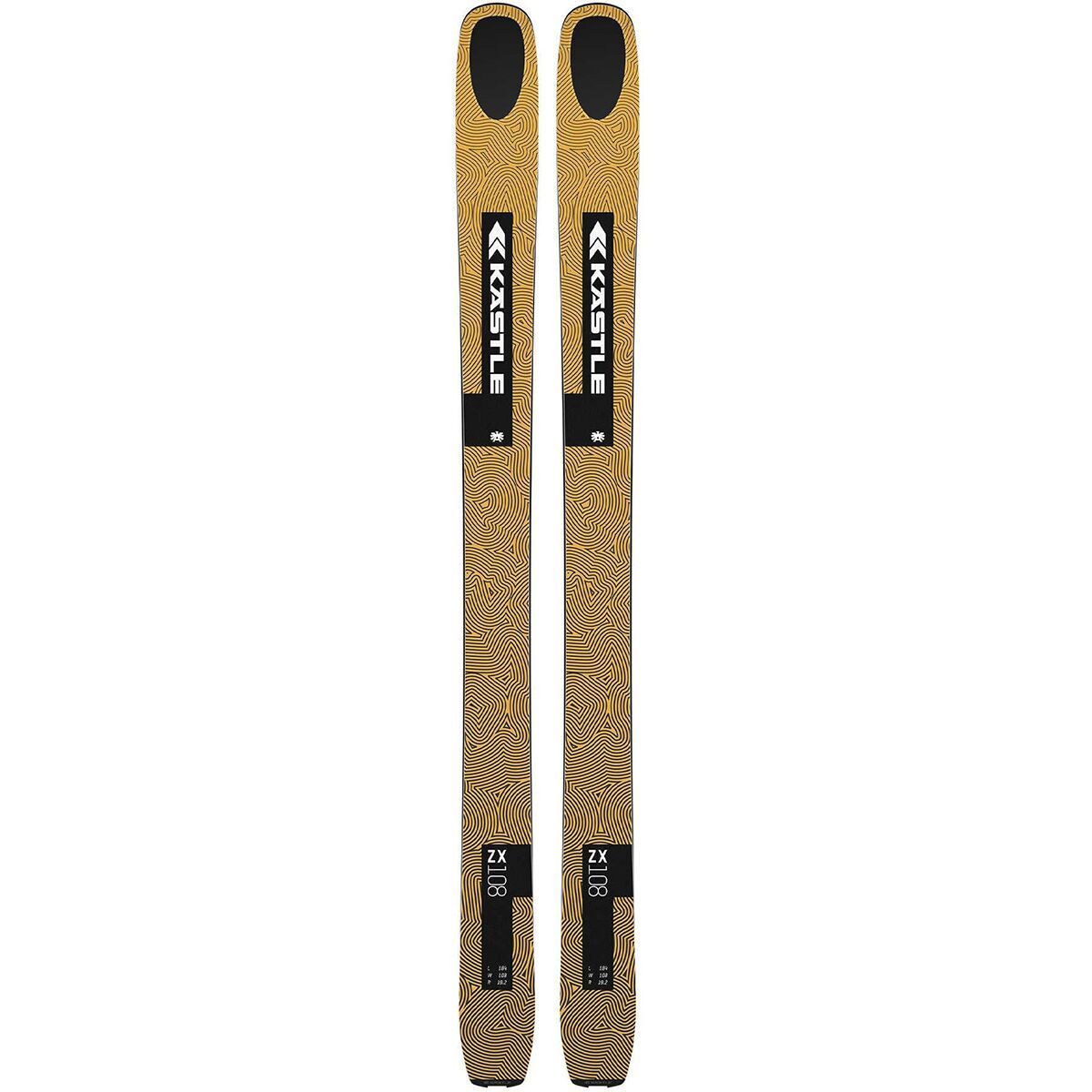 Image of Kastle ZX 108 Ski - 2026 Yellow, 191cm