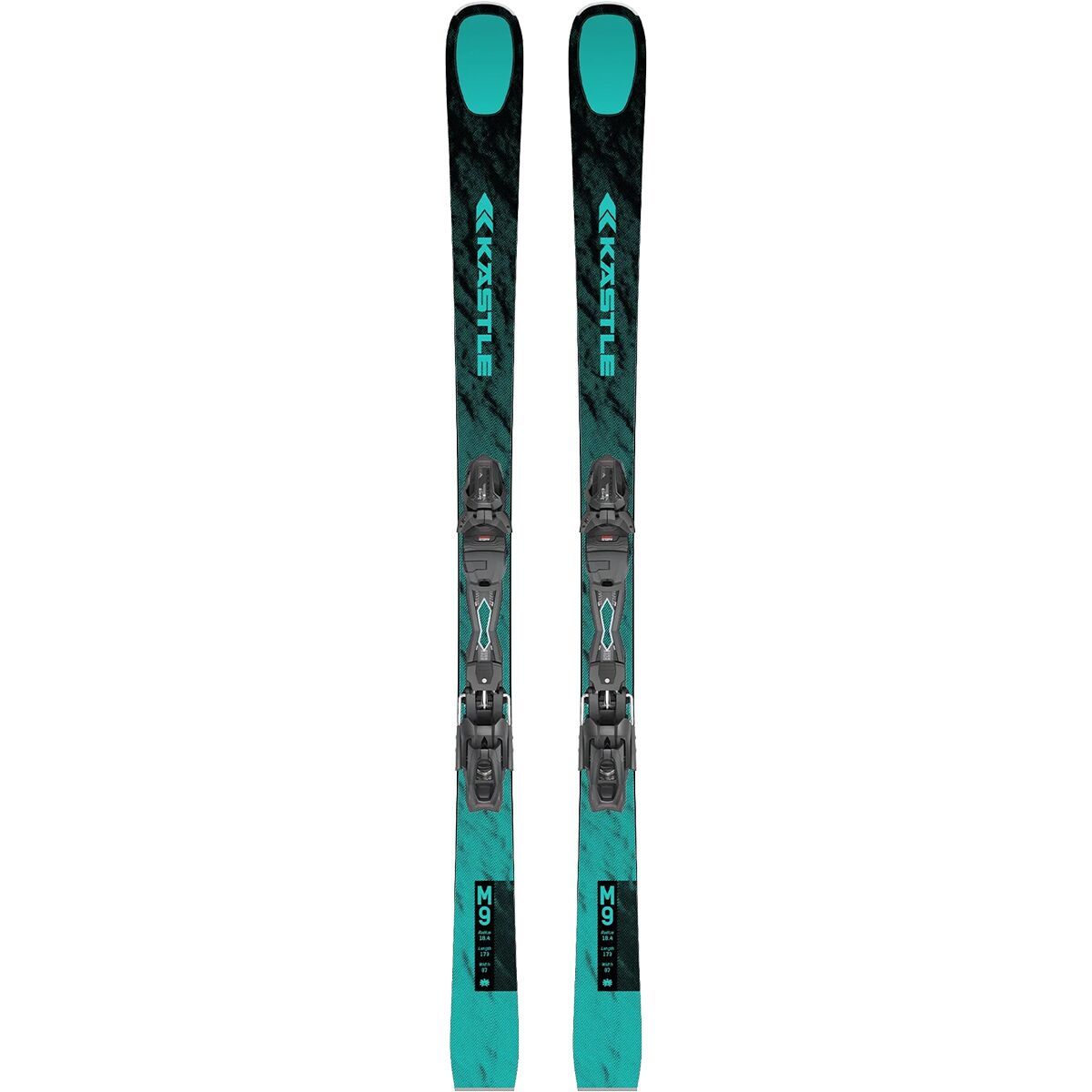 Image of Kastle M9 87 Ski - 2026 Light Green, 167cm