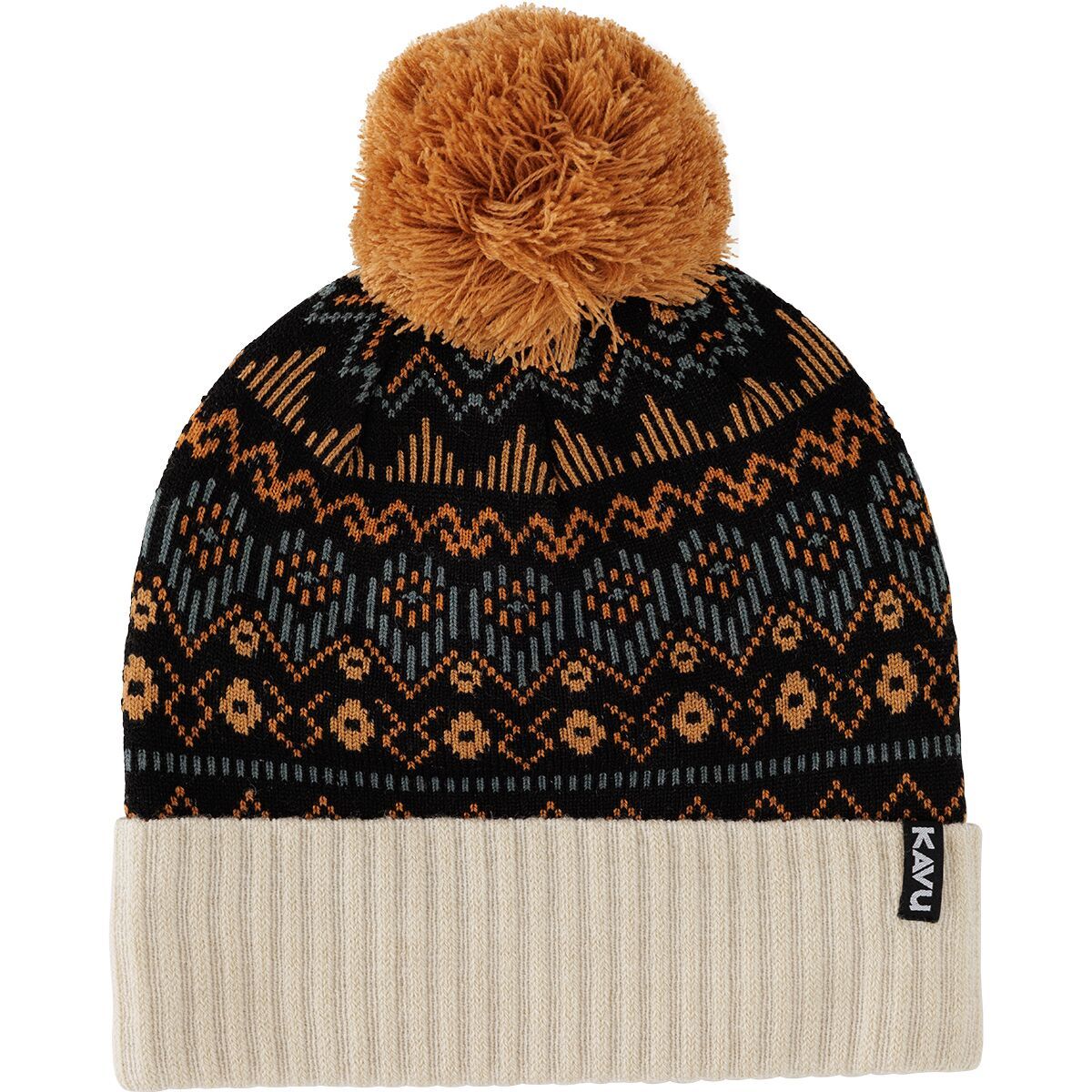 Image of KAVU Herschel Pom Beanie Chalet Holiday, One Size