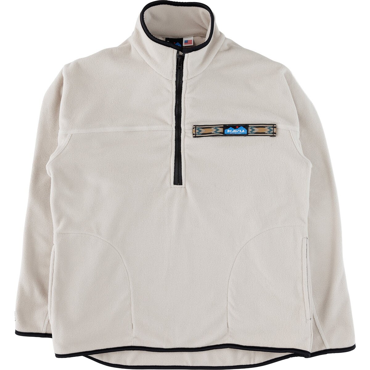 Image of KAVU Throwshirt Fleece Pullover - 1/2-Zip - Men's Natural, L