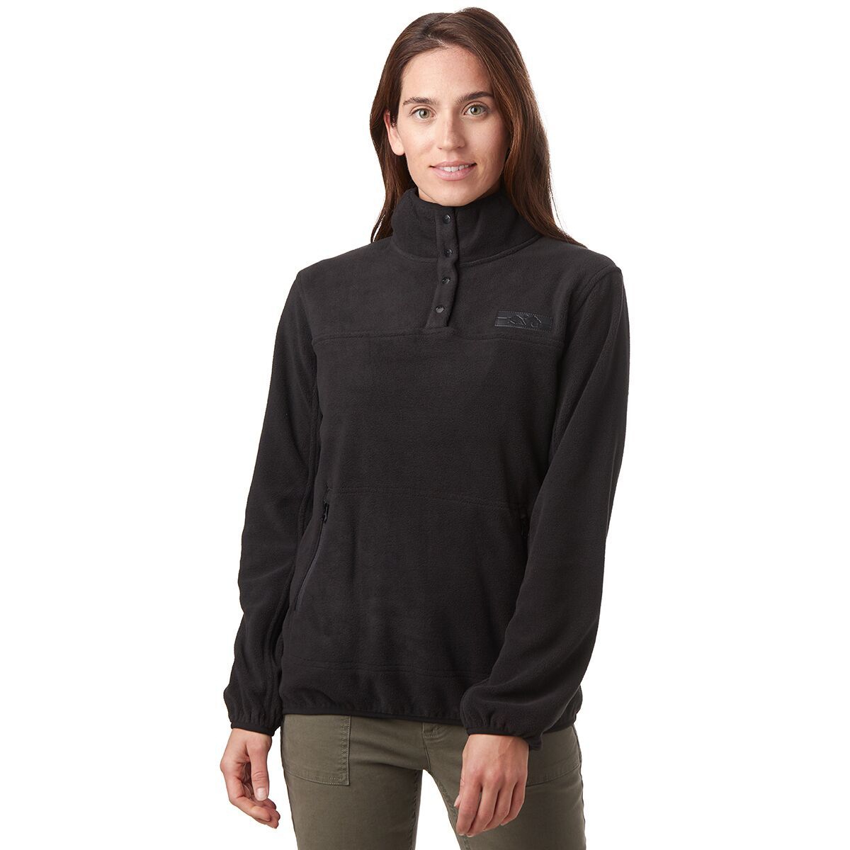 Image of KAVU Cavanaugh Fleece Jacket - Women's Black, L