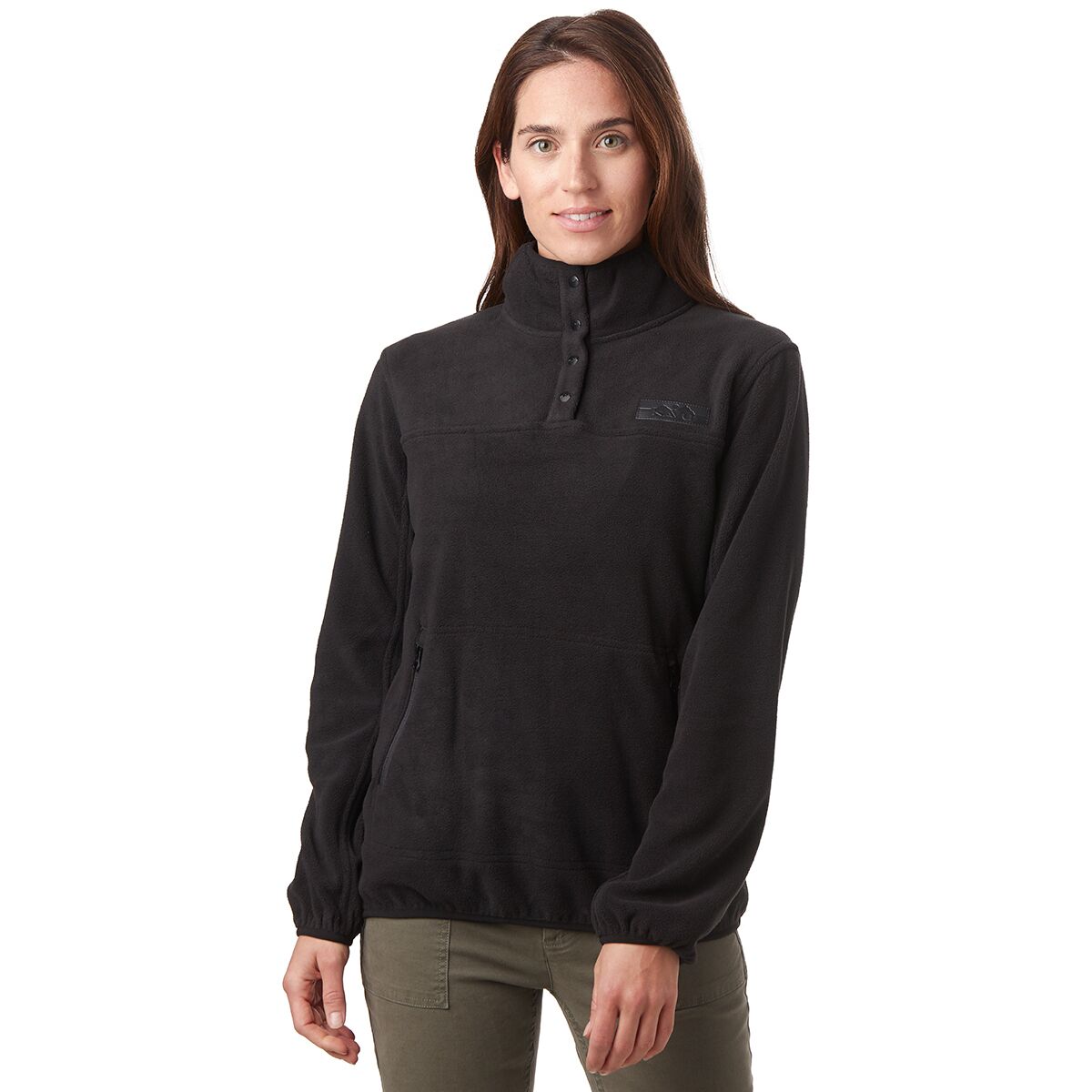 Image of KAVU Cavanaugh Fleece Jacket - Women's Black, M