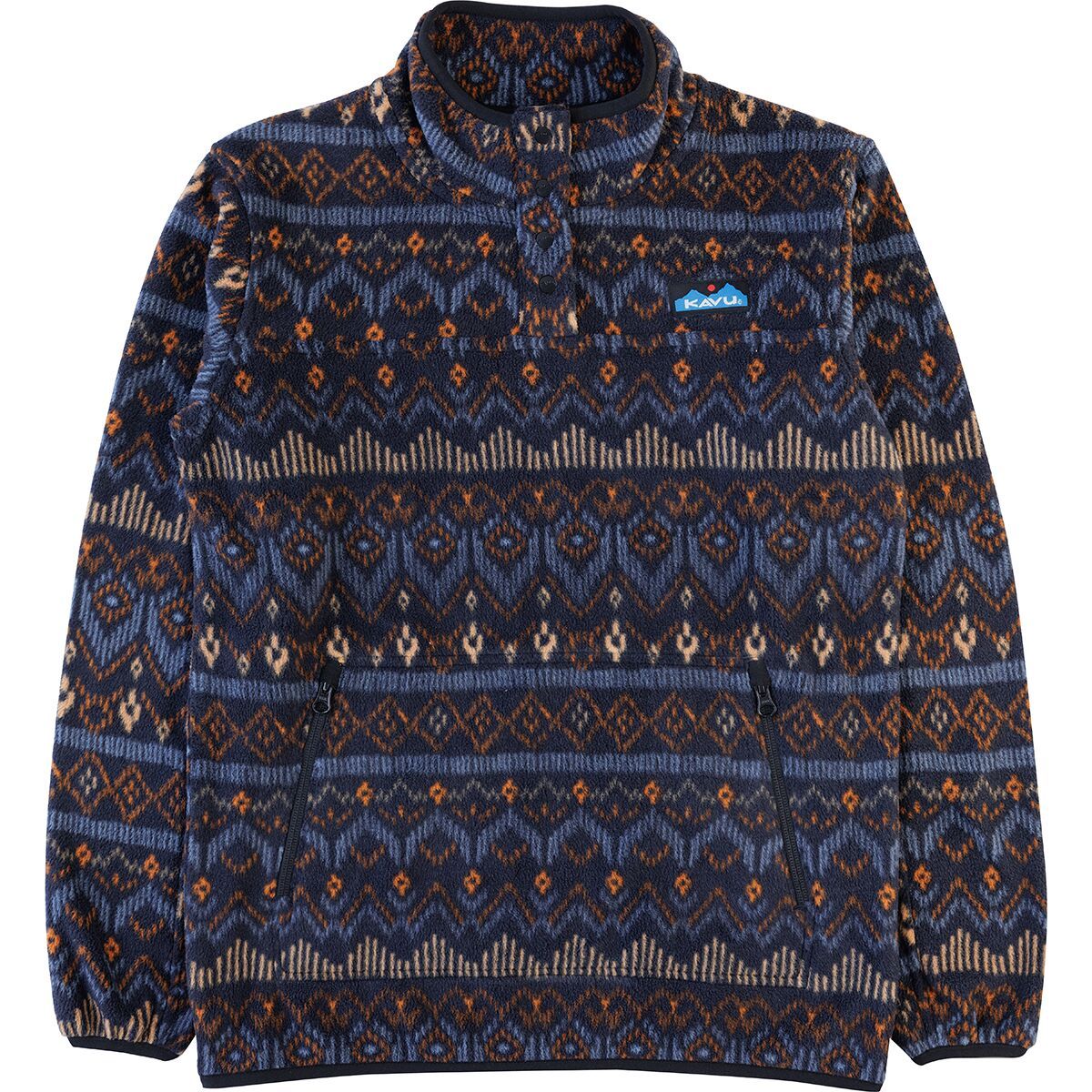 Image of KAVU Cavanaugh Fleece Jacket - Women's Chalet Holiday, XL