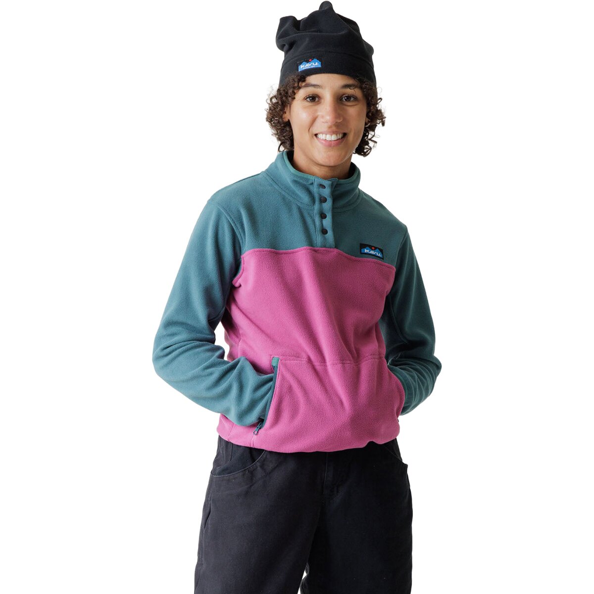 Image of KAVU Cavanaugh Fleece Jacket - Women's Plum Tree, XS
