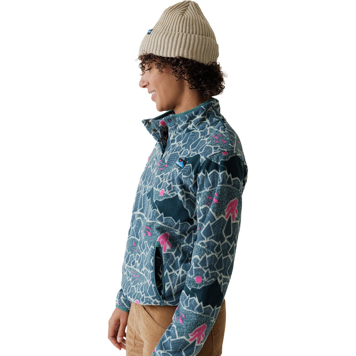 Image of KAVU Cavanaugh Fleece Jacket - Women's Sassy Sasquatch, L