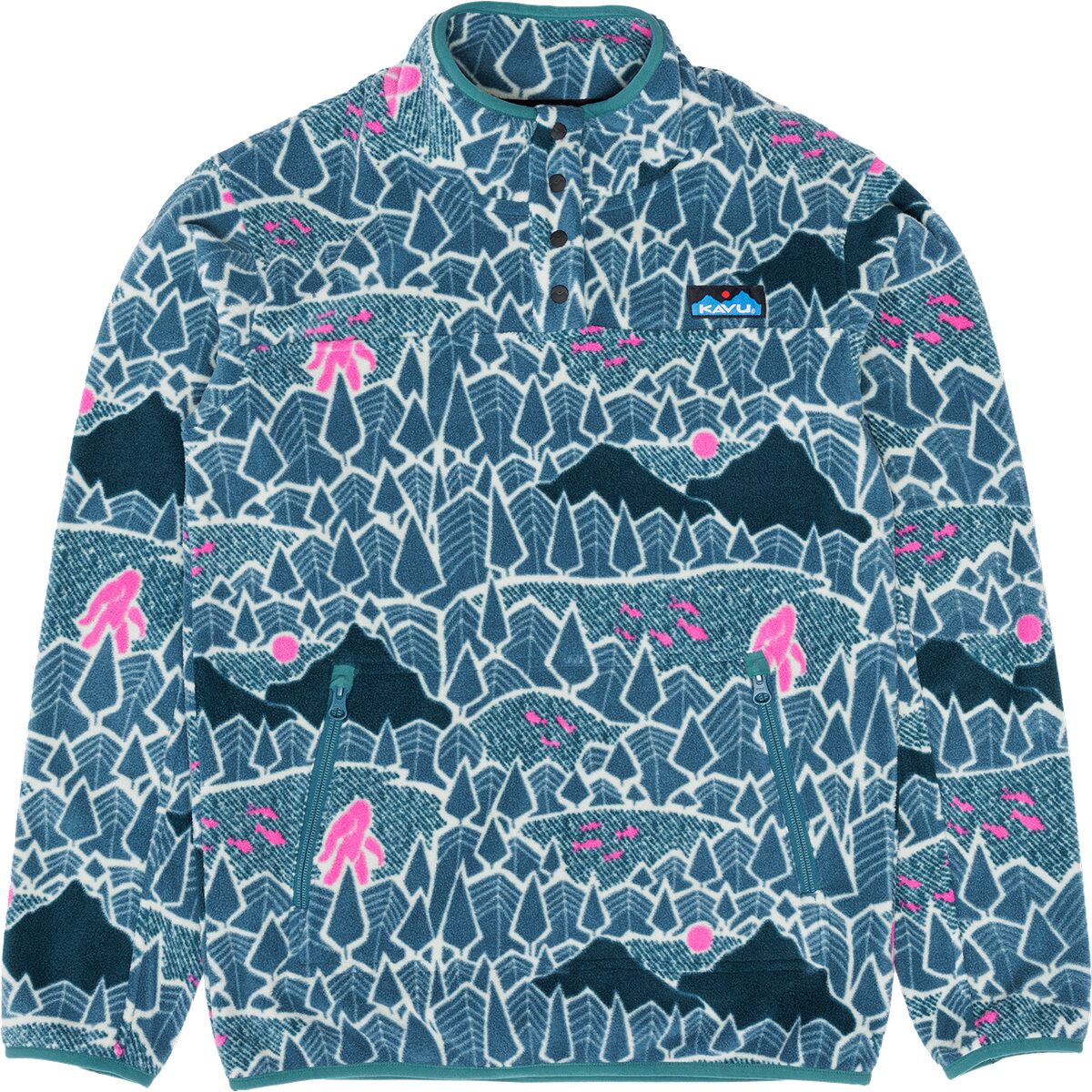 Image of KAVU Cavanaugh Fleece Jacket - Women's Sassy Sasquatch, S