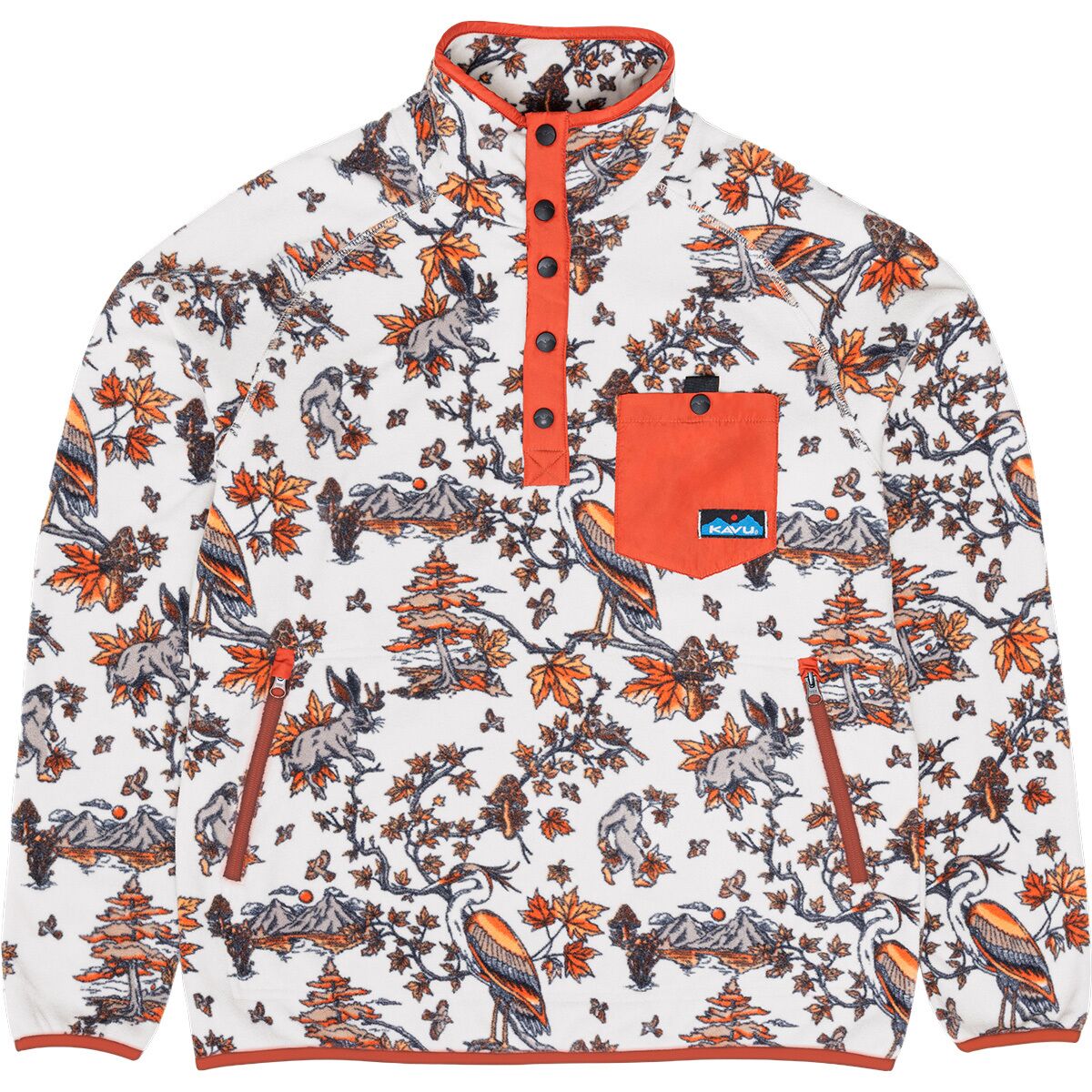 KAVU Teannaway Fleece Jacket - Men's Faraway Forest, L